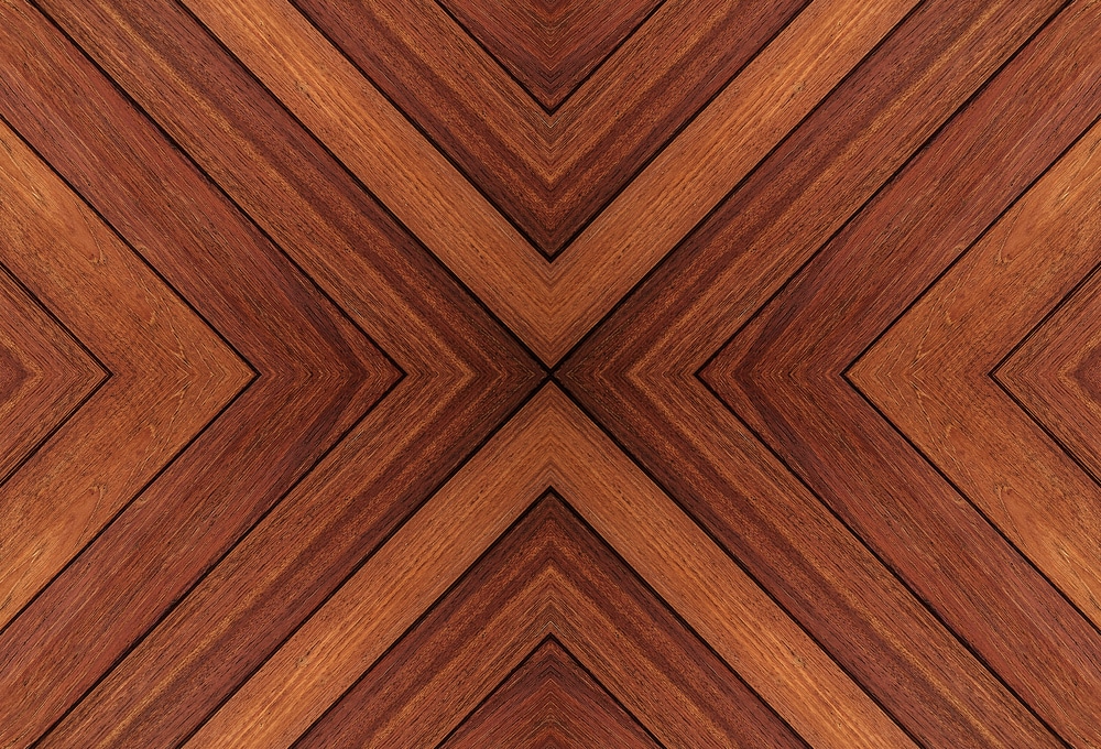 beautiful hardwood stained floor