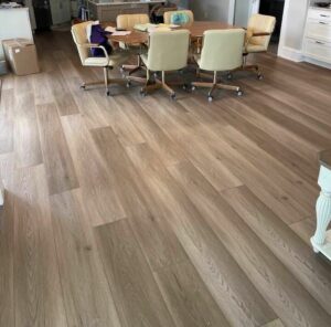 luxury vinyl floor install